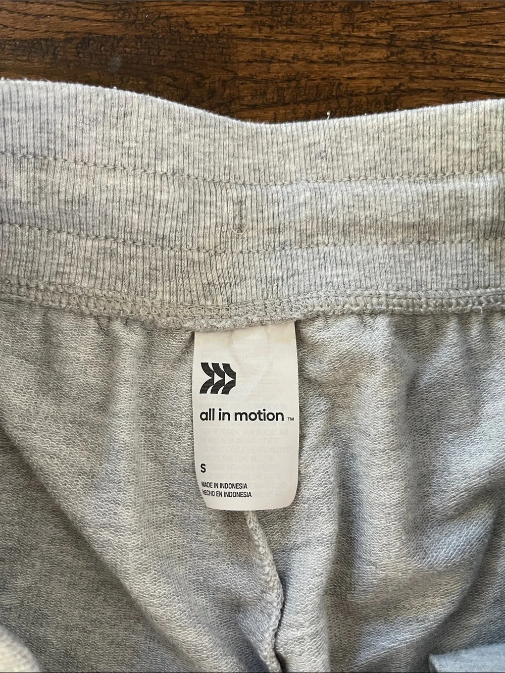 Women's All in Motion Modal French Terry Flare Lounge Pants - Light Gray
